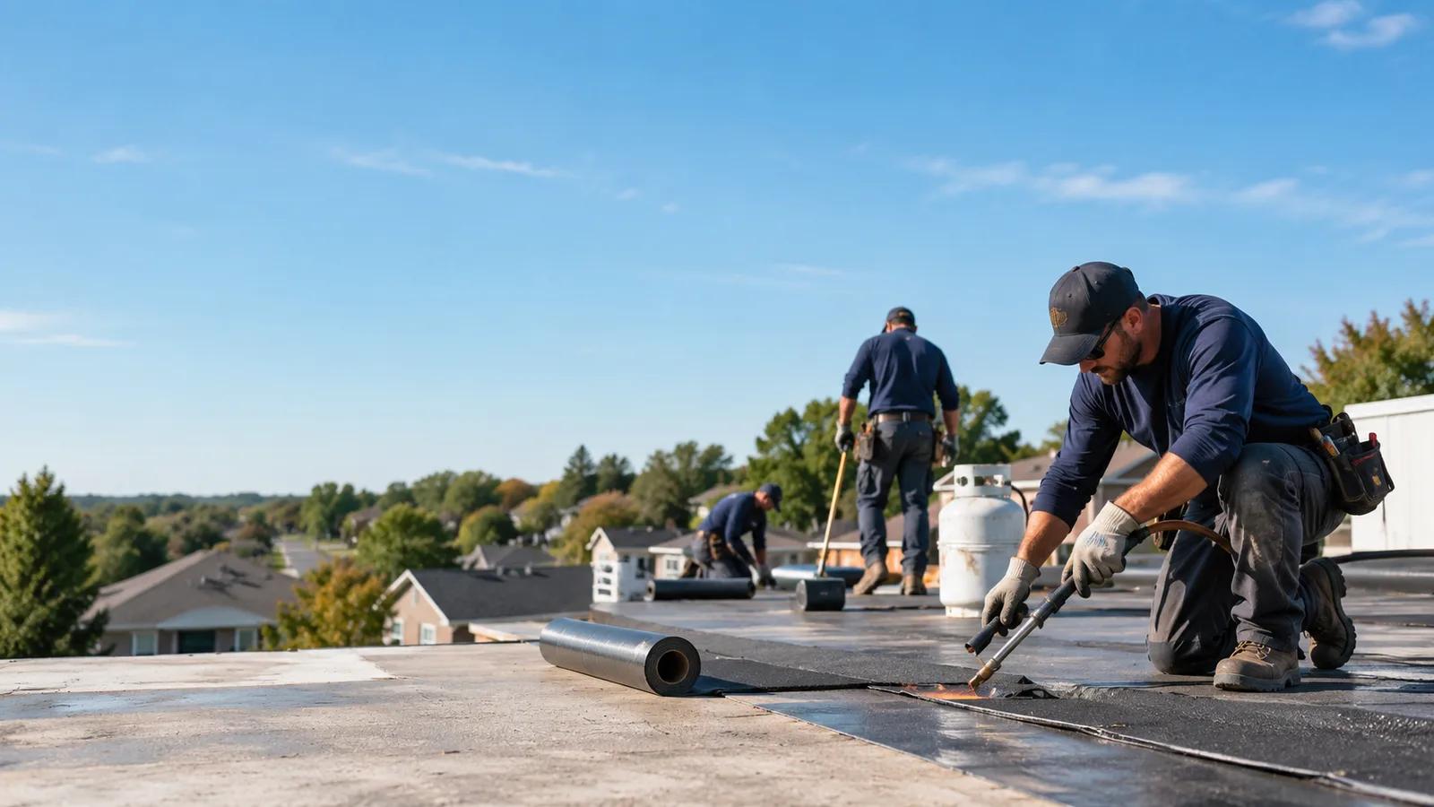 Flat Roof Leak Repair providers in Oconee, IL